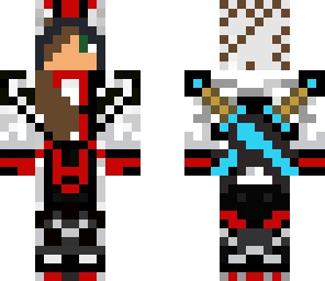 red warrior girl