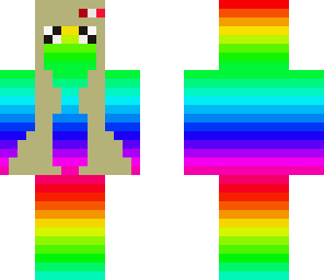 rainbow girl