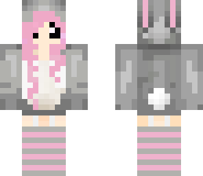 pink bun