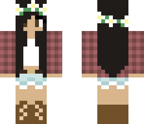 cute plaid girl