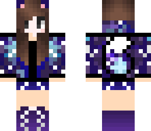 galaxy wolf girl