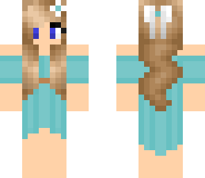 blue summer dress