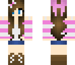 cute pink girl