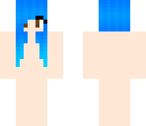blue hair
