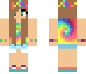 cute hippie girl