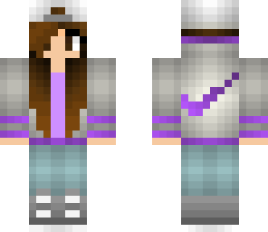 purple girl