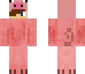 edited hair pig