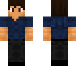 blue shirt