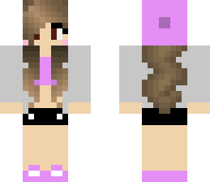 lilac girl with derpy face suprise