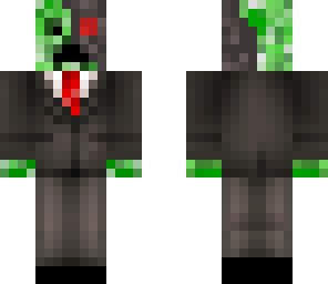 robo creeper in a suit
