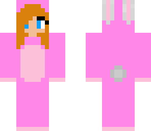 pink bunny girl