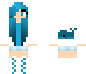 blue whale girl