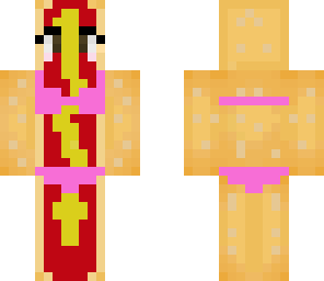 hotdog girl in bikini