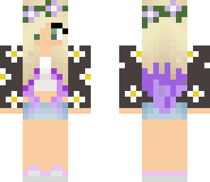 tumblr girl with purple tips