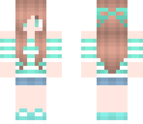 sea green girl