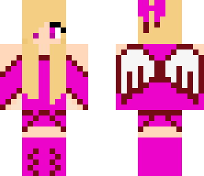pink angel god