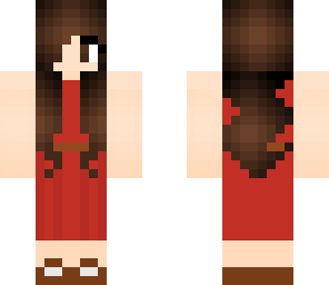 red dress girl