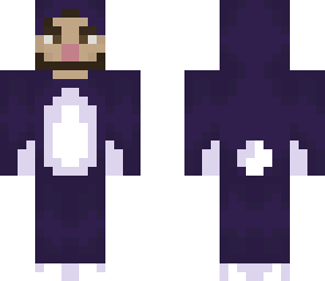 purple man bunny