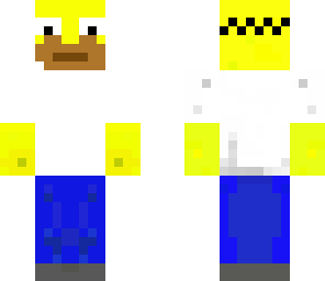 homer simpson skin
