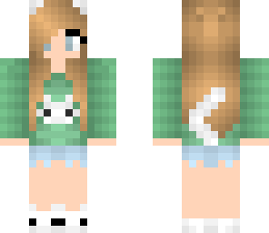 edited cat girl