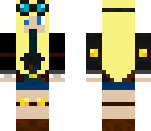 the diamond minecart girl