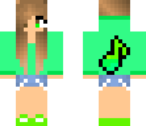 green music girl