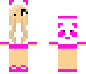 pink panda girl