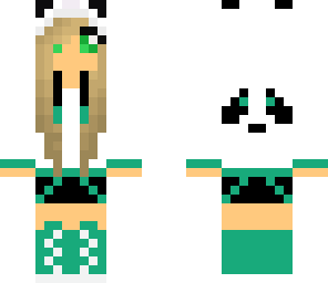 pander girl blau