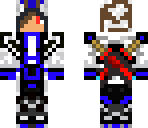 evil blue assassin skin