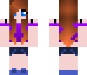 purple shirt girl