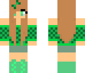 green girl