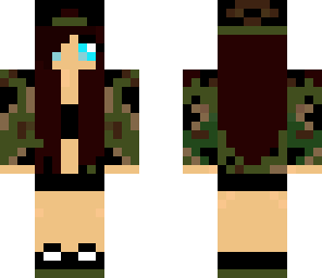 camoflage girl