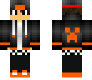orange cool boy