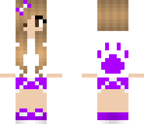 purple puppy girl