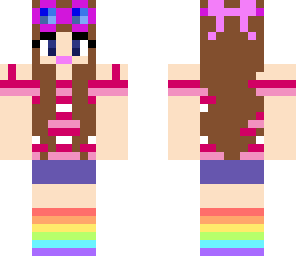 rainbow girl