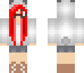red polar hoody