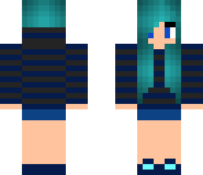 navy blue girl