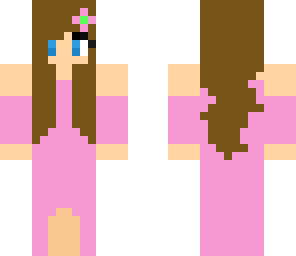 pink dress