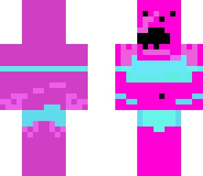 demented person in a bikini