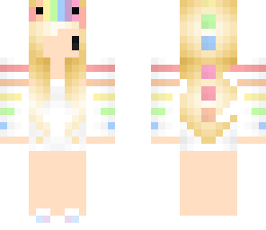 rainbow dino derp girl