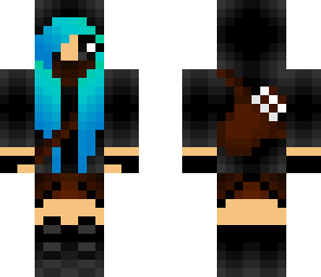 archer girl blue hair -better-