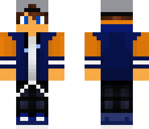 cool boy orange blue edition