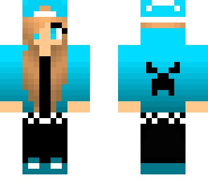 light blue tomboy