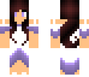 purple and white dress