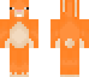 orange easter bunny