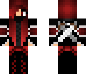 red assassin knight girl