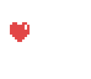 floating heart