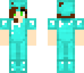 diamond armor girl