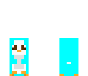 turquoise penguin