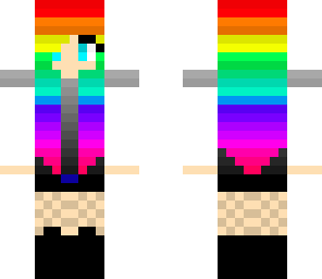 rainbow girl